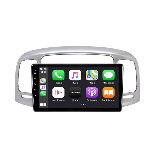 Navigation pour Hyundai Accent 3 2006-2011 | CarPlay | Android Auto | WIFI | Bluetooth | QLED | XR4