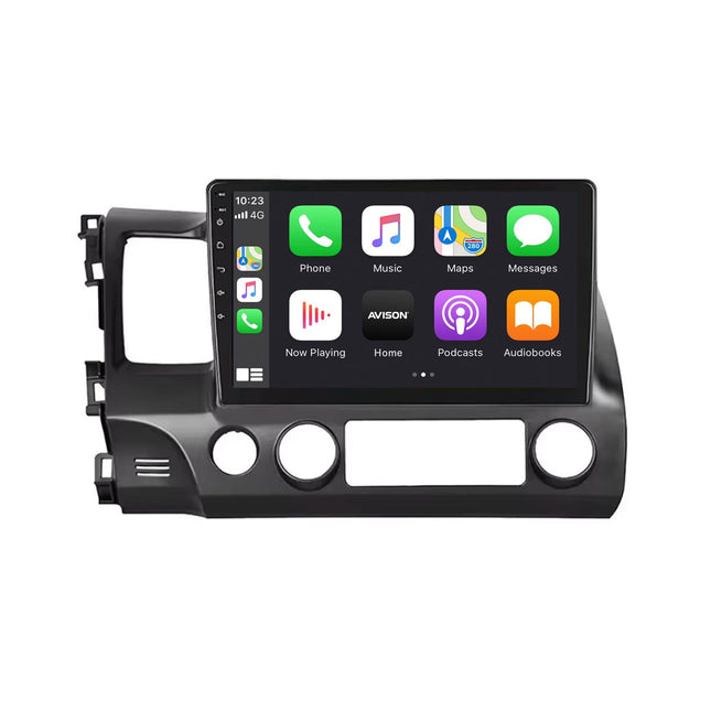 Navigation pour Honda Civic 2006-2011 | CarPlay | Android Auto | WIFI | Bluetooth | QLED | XR4