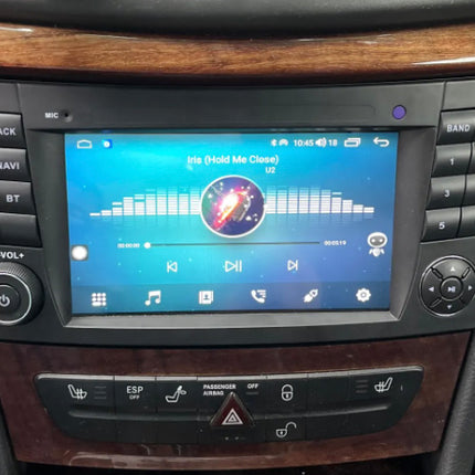Navigation pour Mercedes G CLS Classe E | Carplay | Android | DAB | Bluetooth