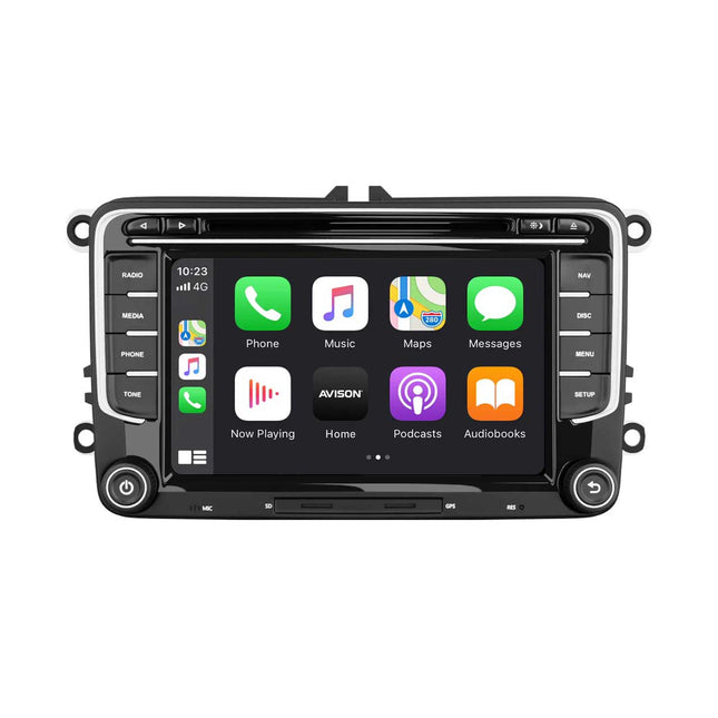 Navigation pour VW Seat & Skoda 7" | Carplay | Android | WIFI | DAB+ | 128GB