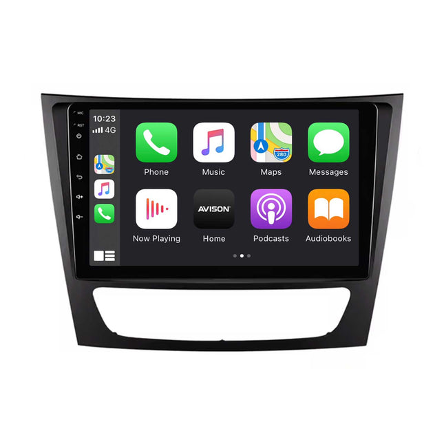 Navigation pour Mercedes G CLS Classe E | 9 pouces | Carplay | Android | DAB | Bluetooth