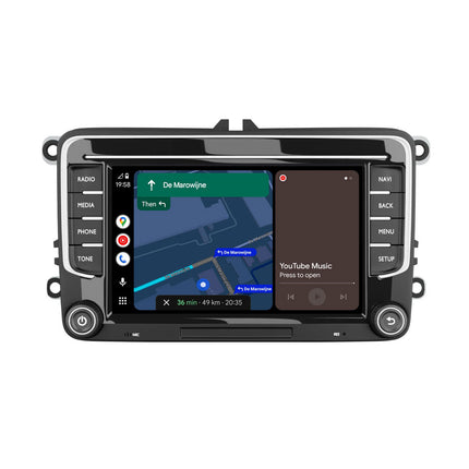 CarPlay & Android Navigation pour VW Seat & Skoda 7" | 64 GB | DAB | 8 CORE