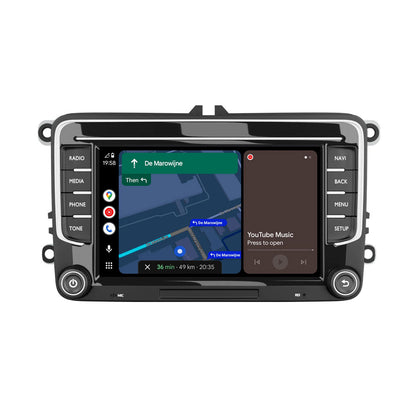 Autoradio Apple CarPlay & Android Auto pour VW, Seat & Skoda - 7" QLED, DAB+, 64GB, GPS - AVN-R570