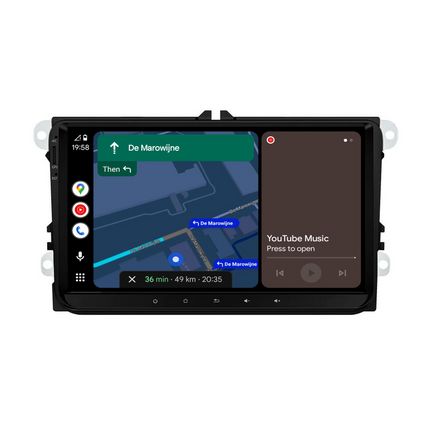 Navigation pour VW Seat & Skoda | Carplay Wireless | Android Auto | DAB+ | Android | 64 GB