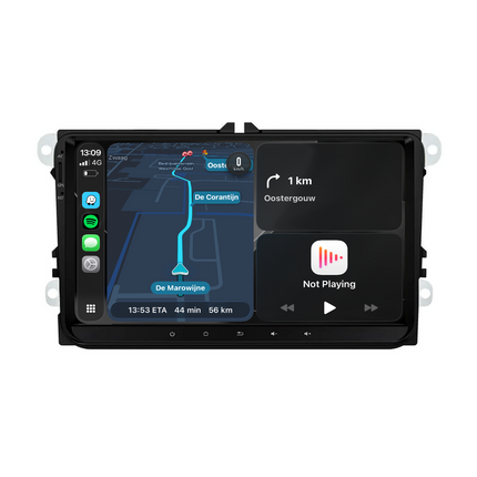 Navigation pour VW Seat & Skoda | Carplay Wireless | Android Auto | DAB+ | Android | 64 GB