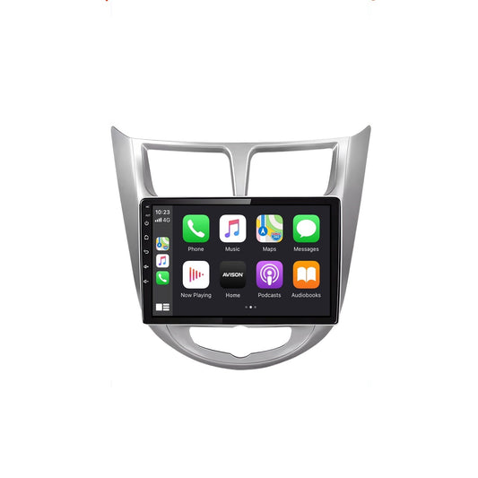 Navigation pour Hyundai Accent 2010-2017 | CarPlay | Android Auto | WIFI | Bluetooth | QLED | XR4