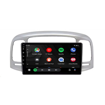 Navigation pour Hyundai Accent 3 2006-2011 | CarPlay | Android Auto | WIFI | Bluetooth | QLED | XR4