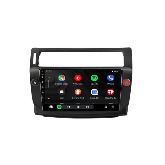 Navigation pour Citroen C4 2004-2009 | CarPlay | Android Auto | WIFI | Bluetooth | QLED | XR4