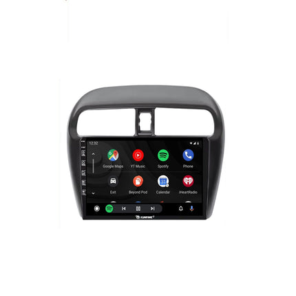 Navigation pour Mitsubishi Mirage 2012-2018 | CarPlay | Android Auto | WIFI | Bluetooth | QLED | XR4