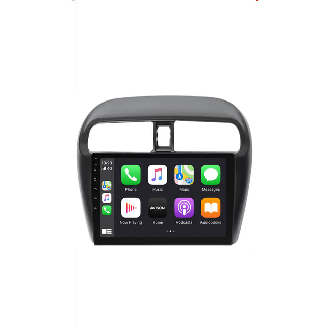 Navigation pour Mitsubishi Mirage & Space Star | CarPlay | Android Auto | WIFI | Bluetooth | QLED | XR4