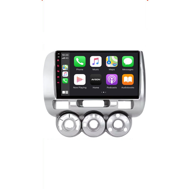 Navigation pour Honda Fit Jazz Stad 2002-2007 | CarPlay | Android Auto | WIFI | Bluetooth | QLED | XR4