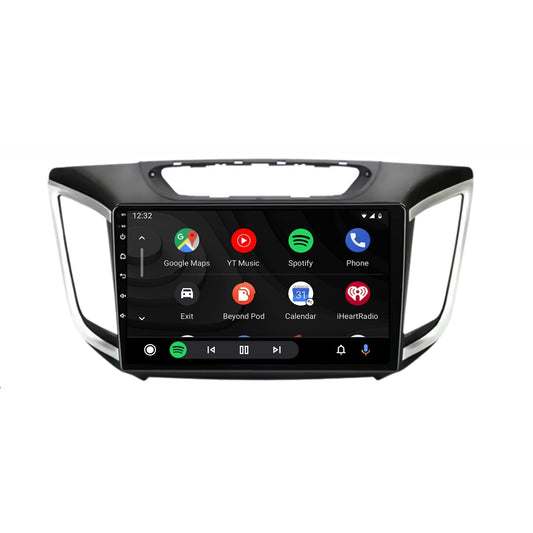 Navigation pour Hyundai Creta Ix25 2015-2019 | CarPlay | Android Auto | WIFI | Bluetooth | QLED | XR4