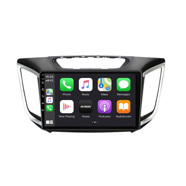 Navigation pour Hyundai Creta Ix25 2015-2019 | CarPlay | Android Auto | WIFI | Bluetooth | QLED | XR4