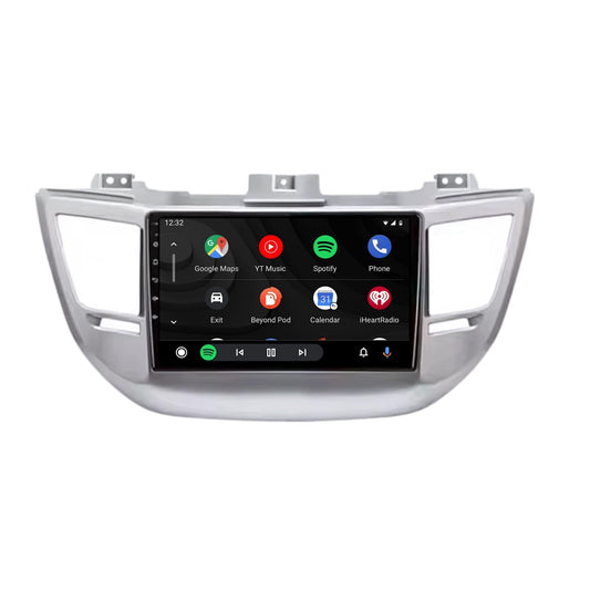 Navigation pour Hyundai Tucson IX35 3 2015-2018 | CarPlay | Android Auto | WIFI | Bluetooth | QLED | XR4
