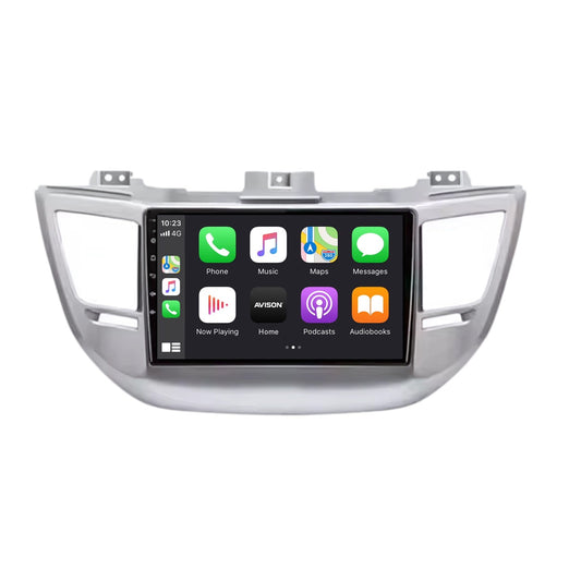 Navigation pour Hyundai Tucson IX35 3 2015-2018 | CarPlay | Android Auto | WIFI | Bluetooth | QLED | XR4