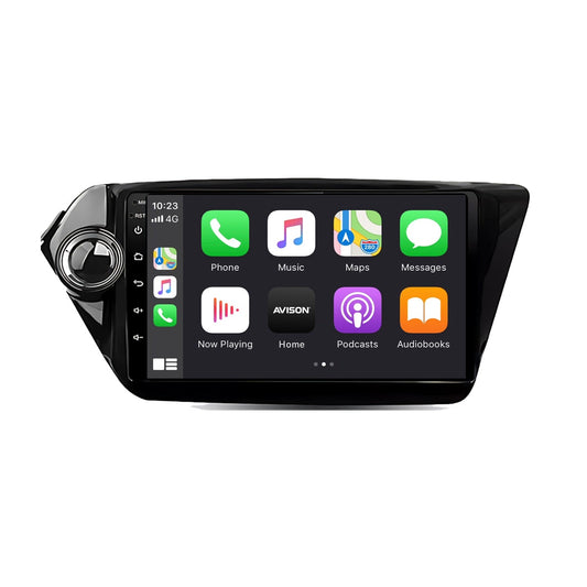 Navigation pour Kia K2 RIO 3 2011-2017 | CarPlay | Android Auto | WIFI | Bluetooth | QLED | XR4