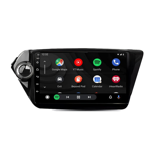 Navigation pour Kia K2 RIO 3 2011-2017 | CarPlay | Android Auto | WIFI | Bluetooth | QLED | XR4