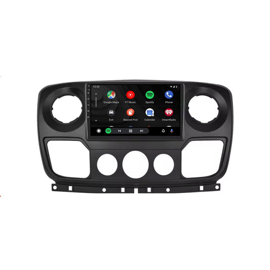 Navigation pour Renault Master III (FV) 2010-2013 | CarPlay | Android Auto | WIFI | Bluetooth | QLED | XR4