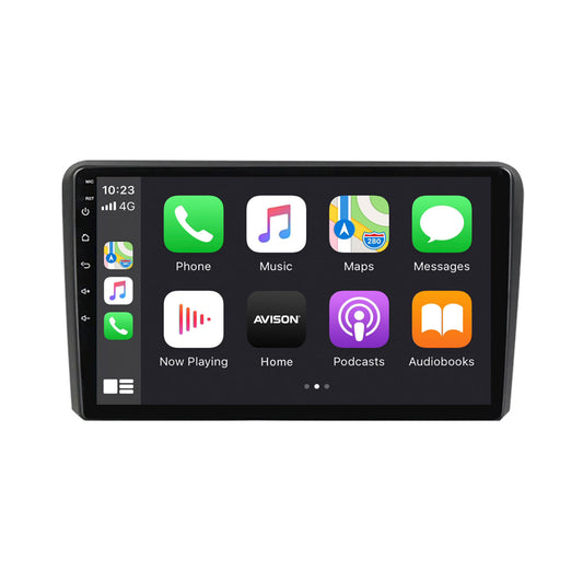 Navigation pour Audi A3 avec écran 9 pouces | Carplay | Android Auto | DAB | Bluetooth | 64 GB
