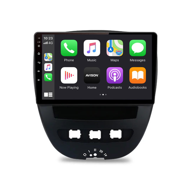 Navigation pour Citroen C1 | Toyota Aygo | Peugeot 107 | CarPlay | Android | DAB+