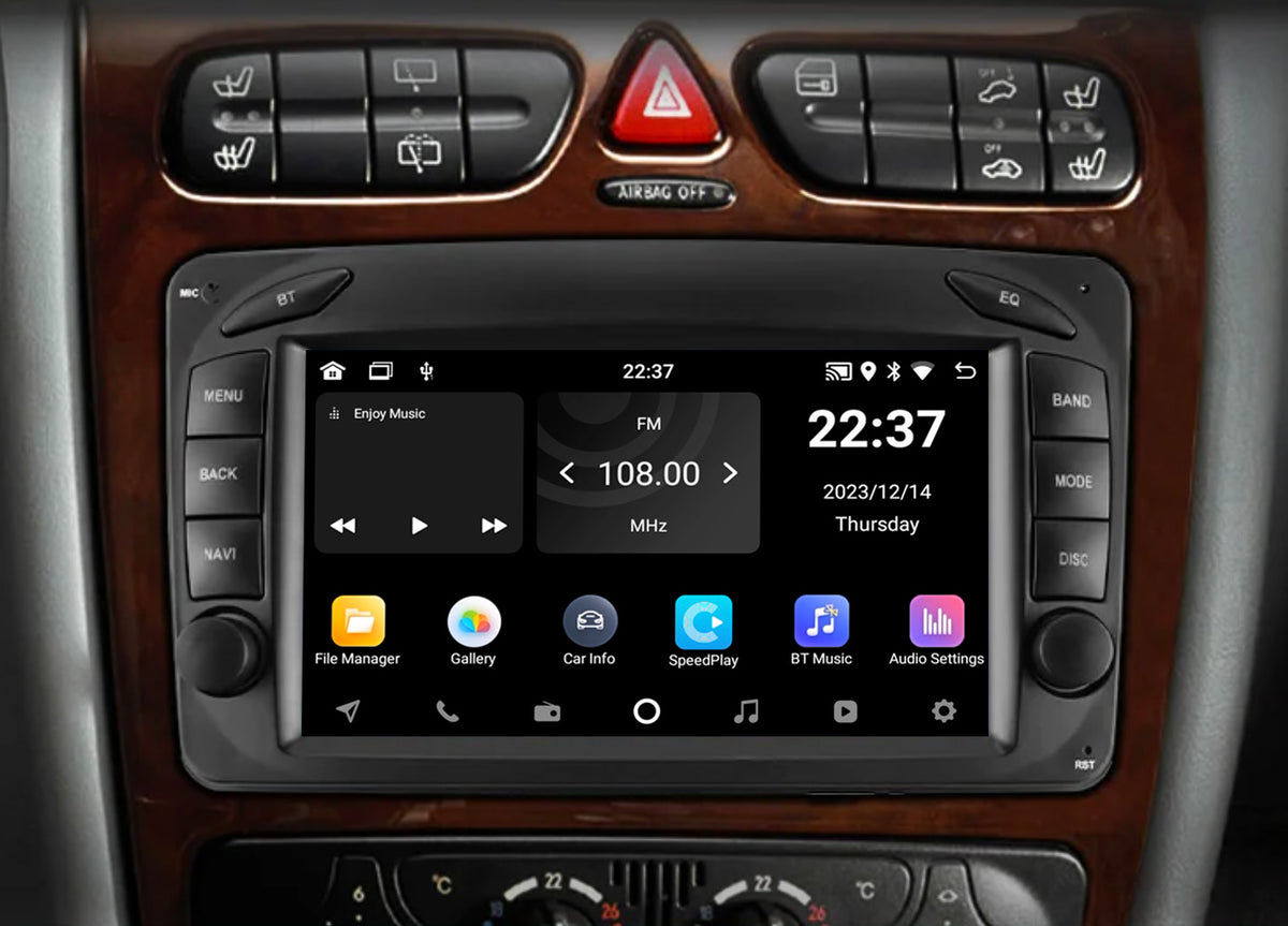 Navigation pour Mercedes | Carplay | Android | DAB | Bluetooth | WIFI | XR6