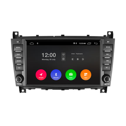 Navigation pour Mercedes W203 W209 CLS CLK | Carplay | Android | DAB | Bluetooth