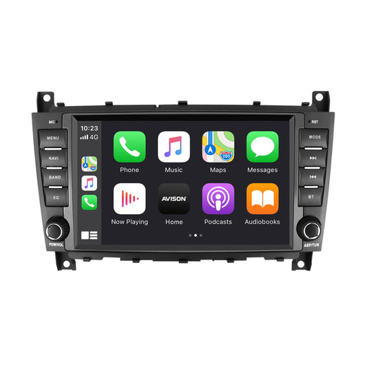 Navigation pour Mercedes W203 W209 CLS CLK | Carplay | Android | DAB | Bluetooth