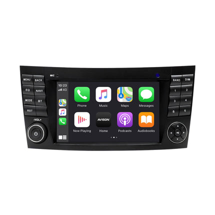 Navigation pour Mercedes G CLS Classe E | Carplay | Android | DAB | Bluetooth