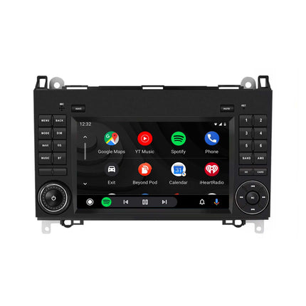 Navigation pour Mercedes 7" | Carplay | Android Auto | DAB+ | Bluetooth