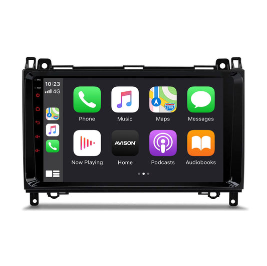 Navigation pour Mercedes Stéréo 9" pouces | Carplay | Android Auto | DAB | Bluetooth | WIFI
