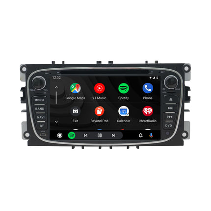 Navigation pour Ford Black Oval 7" | CarPlay | Android | DAB+ | Bluetooth | 64GB