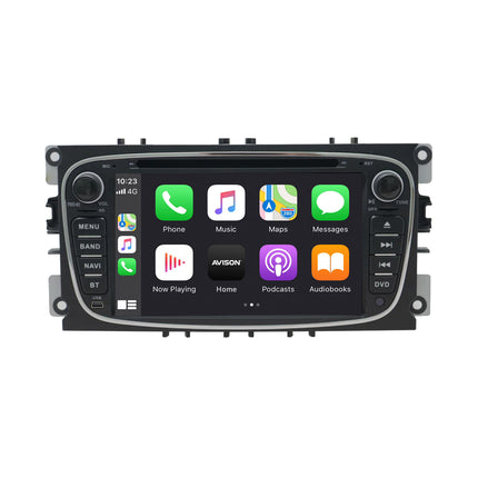 Navigation pour Ford Black Oval 7" | CarPlay | Android | DAB+ | Bluetooth | 64GB