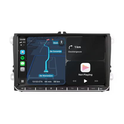 Navigation pour VW Seat et Skoda 9 pouces | Carplay | Android | DAB+ | Bluetooth | Wi-Fi | AVN-R591