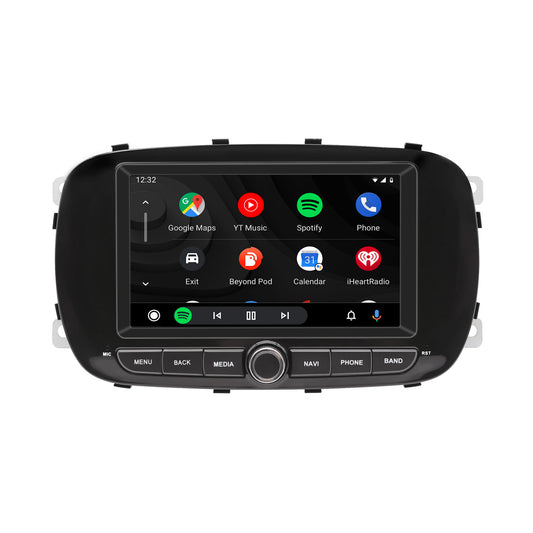 Navigation pour Fiat 500X | Carplay | Android | DAB+ | Bluetooth | WIFI
