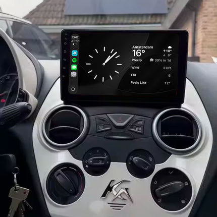 Navigation pour Ford Ka 2008-2016 | CarPlay | Android Auto | WIFI | Bluetooth | QLED
