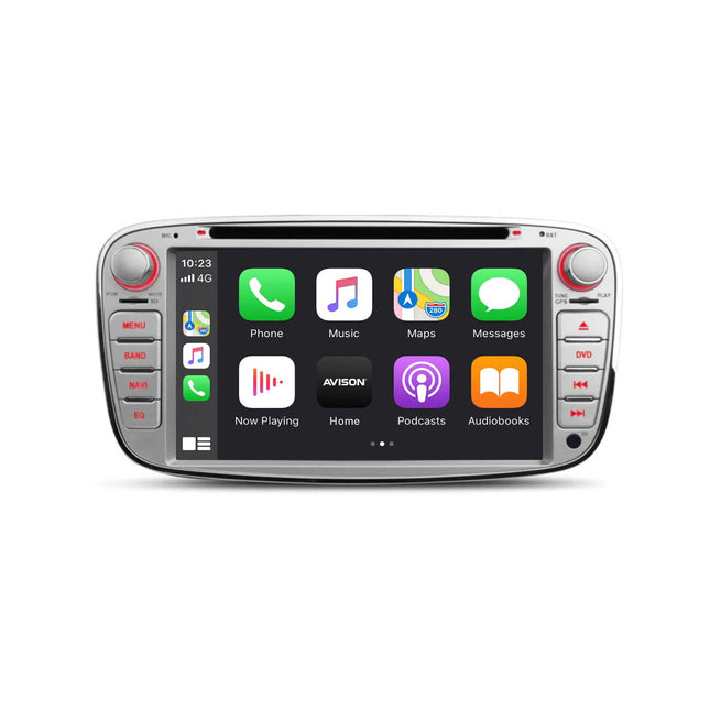 Navigation pour Ford Silver Oval 7" | CarPlay | Android | DAB+ | Bluetooth | 64GB