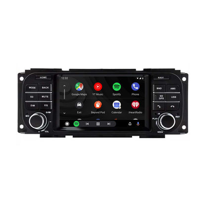 Navigation pour Jeep Grand Cherokee 2002-2006 | CarPlay | Android Auto | WIFI | Bluetooth | QLED