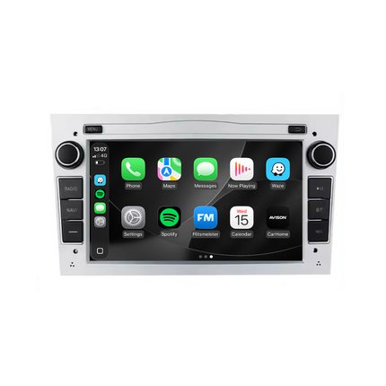 Navigation pour Opel Silver 7" | Carplay | Android | DAB+ | Bluetooth | 32Go