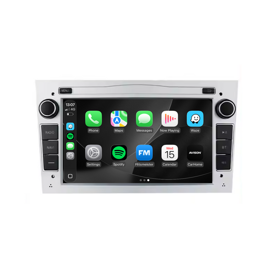 Navigation pour Opel Silver 7" | Carplay | Android | DAB+ | Bluetooth | 32Go