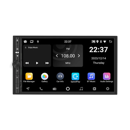 Navigation universelle 2 DIN avec boutons 7" | Carplay | Android | DAB+ | WIFI | 32GB