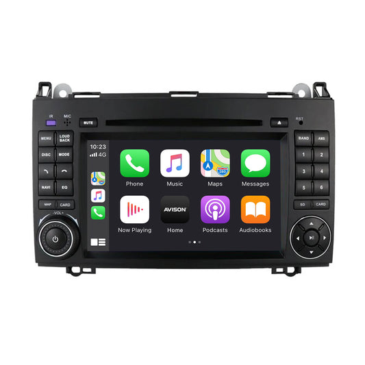 Navigation pour Mercedes 7" | Carplay | Android | DAB | Bluetooth | 64GB