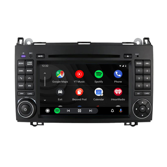 Navigation pour Mercedes 7" | Carplay | Android | DAB | Bluetooth | 64GB