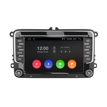 CarPlay & Android Navigation pour VW Seat & Skoda 7" | 64 GB | DAB | 8 CORE