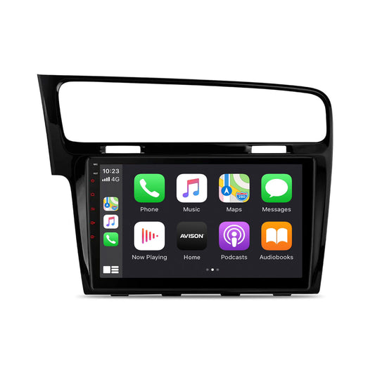 Navigation pour VW Golf 7 | Carplay | Android | DAB | Bluetooth | 64 Go | Noir