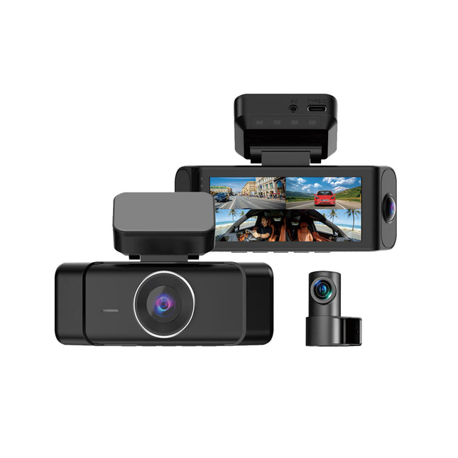 AVISON AVN-D150 Ultimate 4K Dashcam avec protection intégrale à 360° GPS