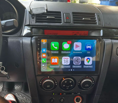 Navigation pour Mazda 3 2004-2009 | Carplay | Android Auto | DAB | Bluetooth | XR4