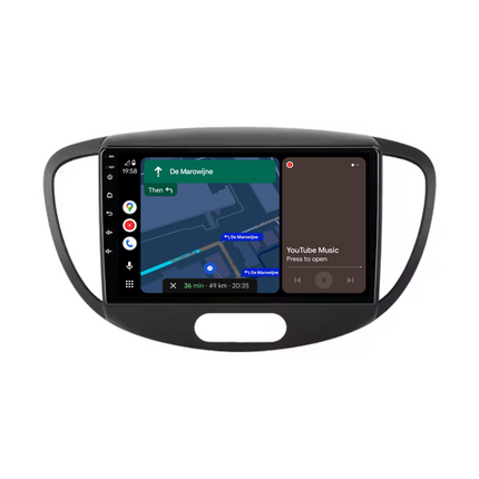 Navigation pour Hyundai I10 2007-2013 | CarPlay | Android Auto | Wi-Fi | Bluetooth | QLED | XR6