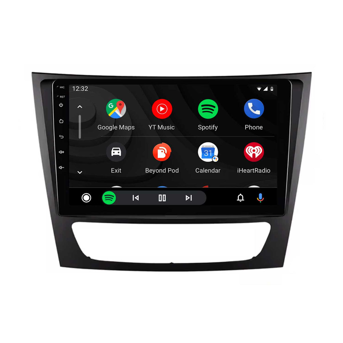 Navigation pour Mercedes G CLS Classe E | 9 pouces | Carplay | Android | DAB | Bluetooth