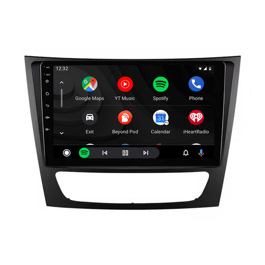 Navigation pour Mercedes G CLS Classe E | 9 pouces | Carplay | Android | DAB | Bluetooth