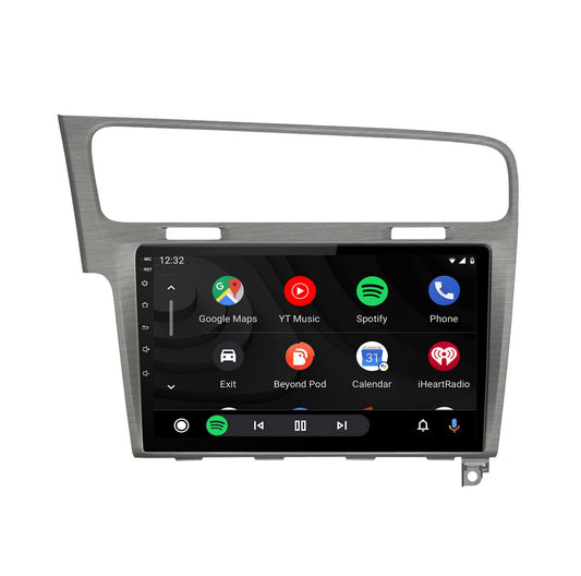 Autoradio Golf 7 CarPlay Android Auto Gris Brossé